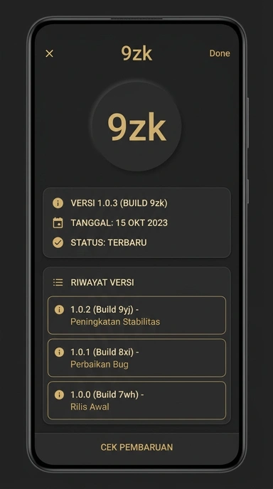 Riwayat Versi Terbaru 9zk untuk Pengguna Android