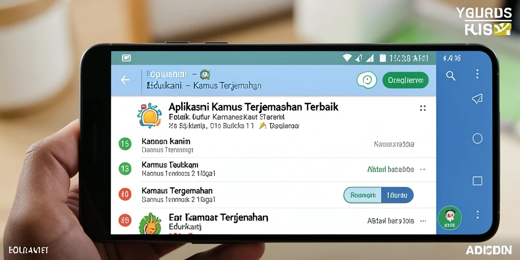 Antarmuka pengguna T6 yang intuitif dan mudah digunakan untuk terjemahan.